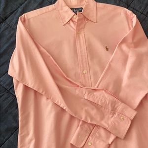 Ralph Lauren Yarmouth Cotton Pink Oxford